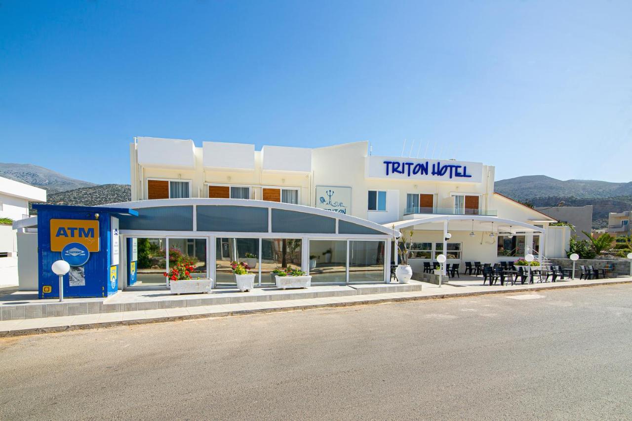 Triton Hotel Malia Exterior foto