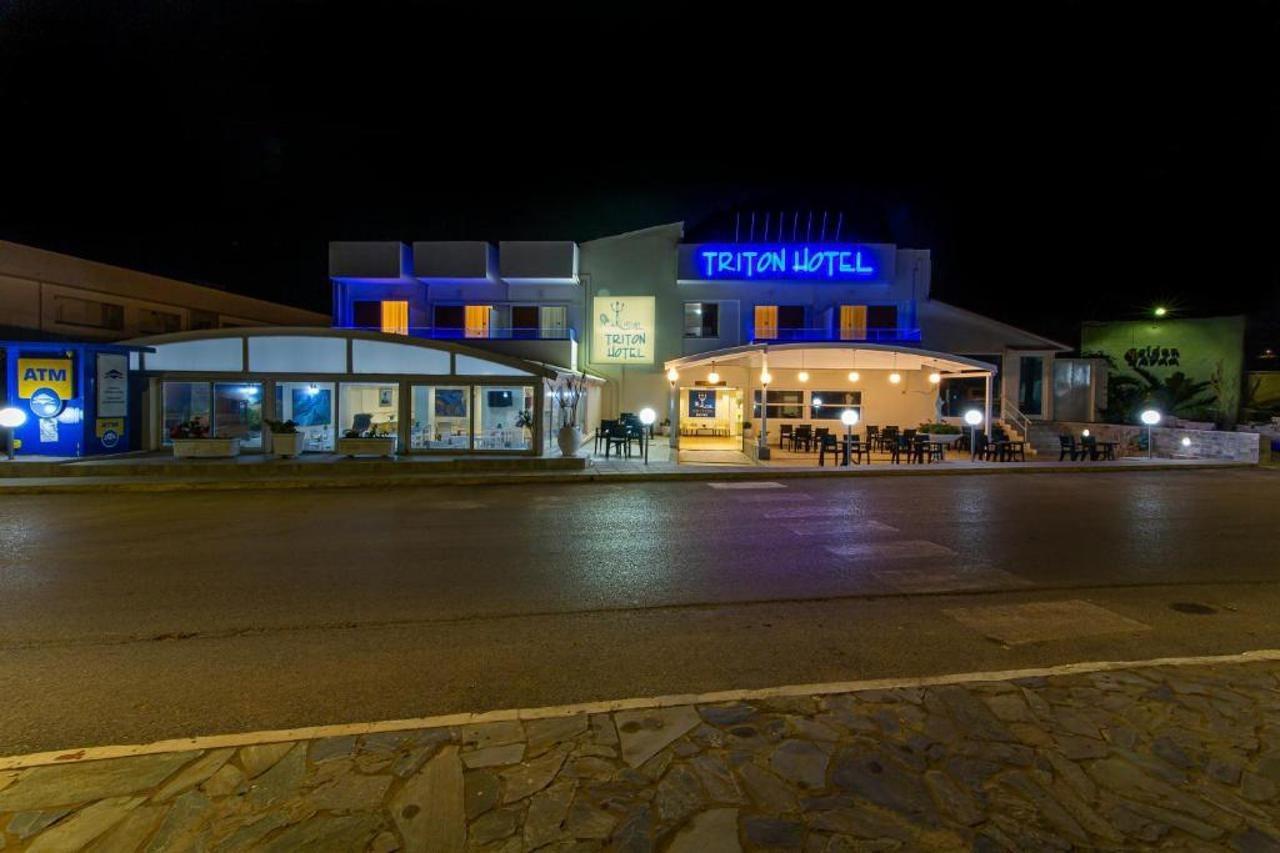 Triton Hotel Malia Exterior foto