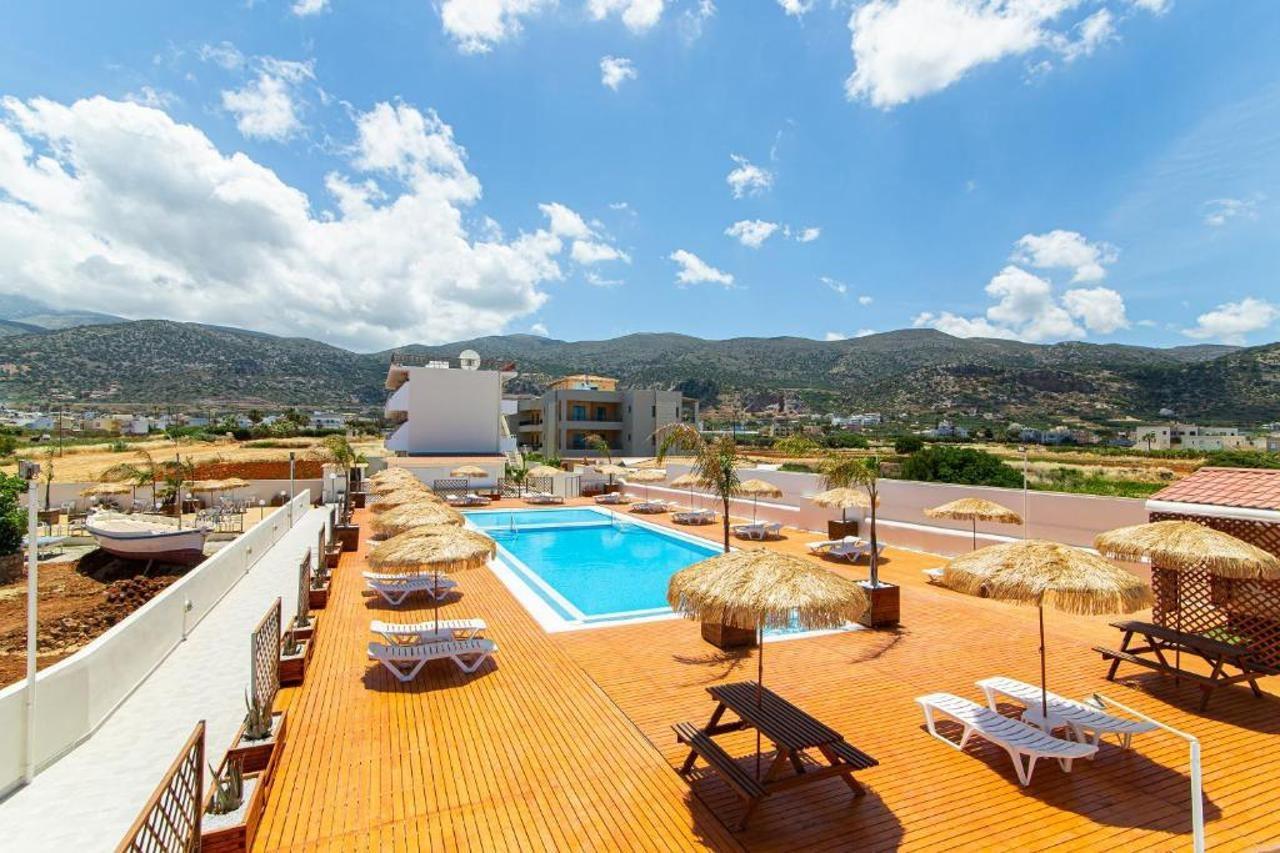 Triton Hotel Malia Exterior foto