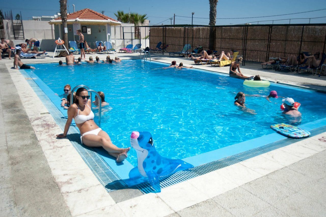 Triton Hotel Malia Exterior foto