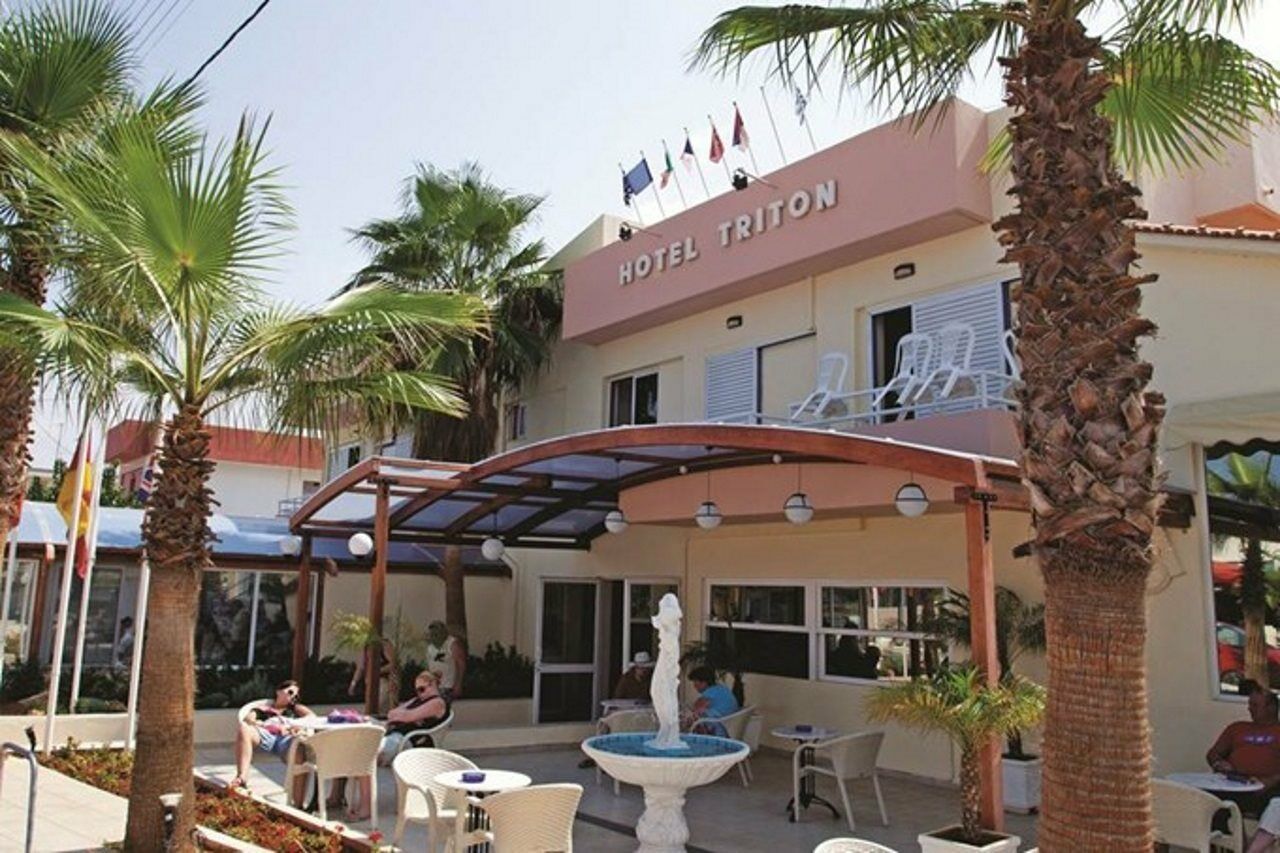Triton Hotel Malia Exterior foto